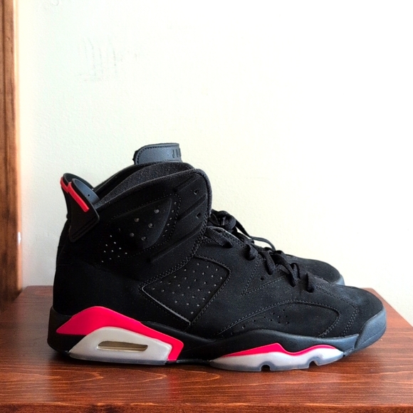 Nike Air Jordan 6 Retro Black Infrared Sz 11